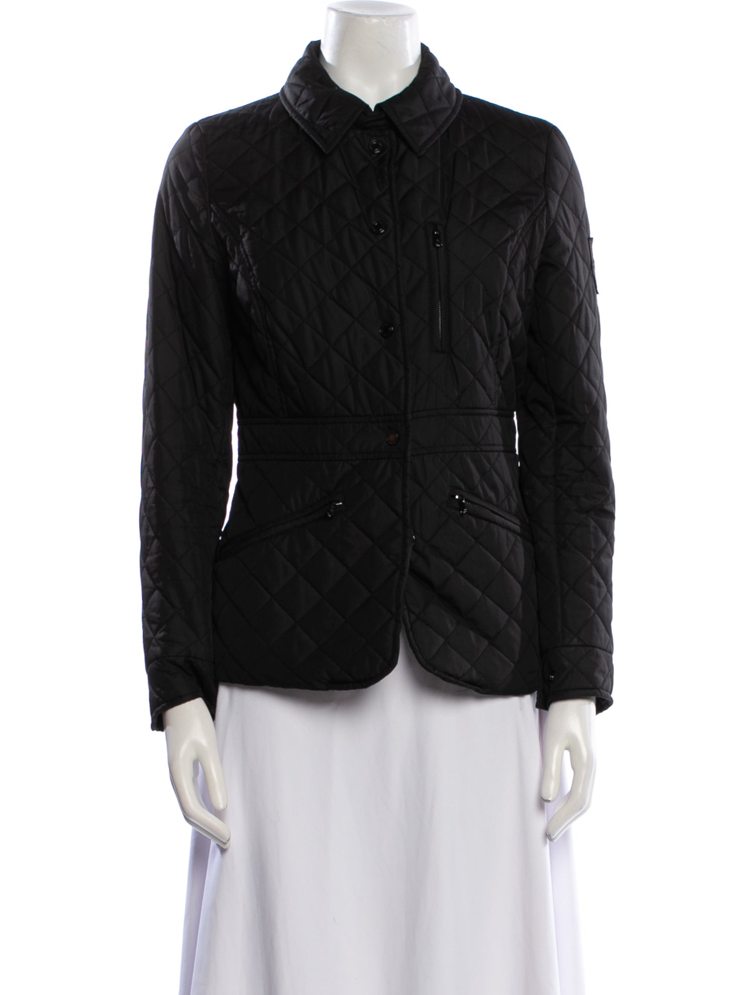 Lauren Ralph Lauren Plaid Print Utility Jacket