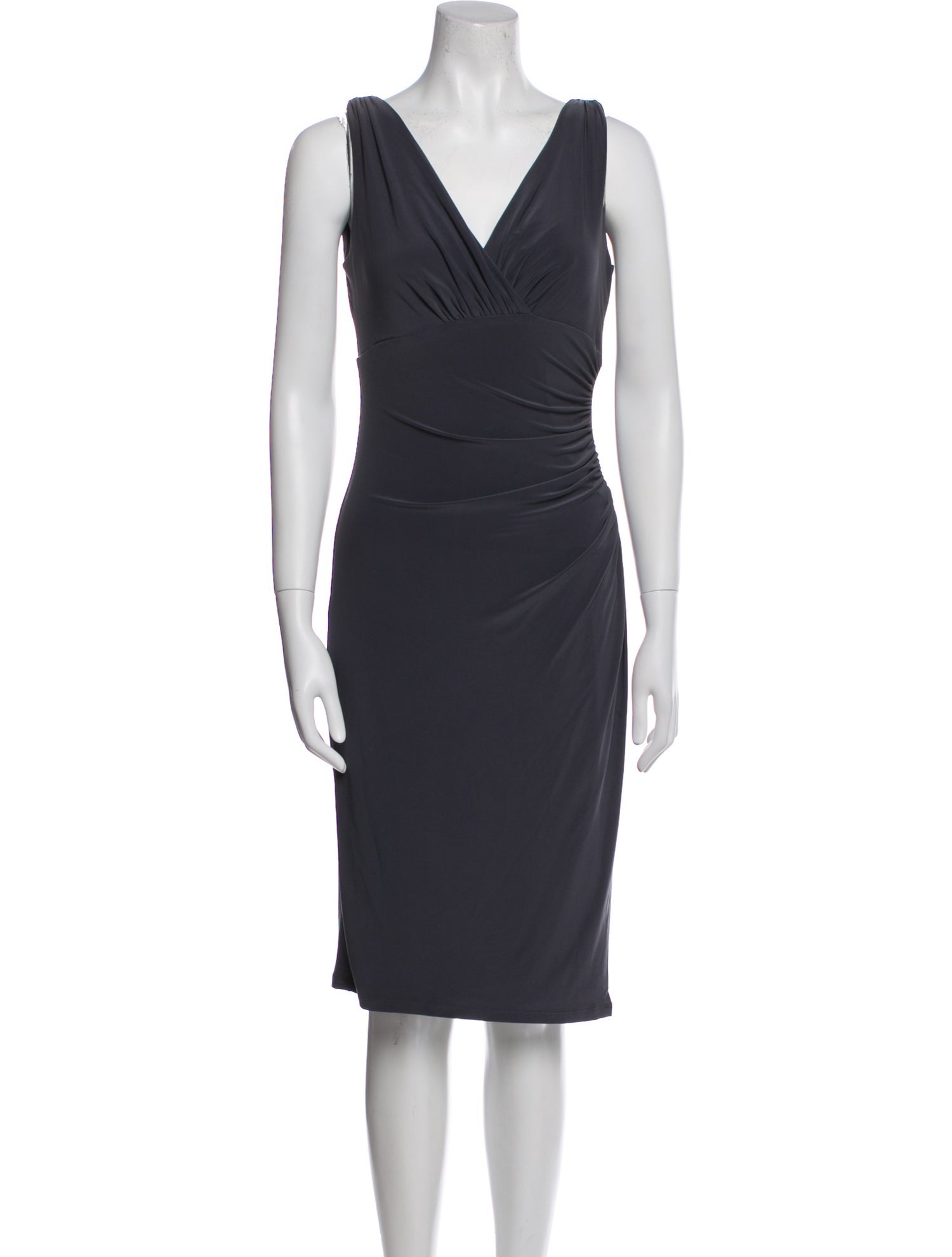 Lauren Ralph Lauren V-Neck Knee-Length Dress w/ Tags
