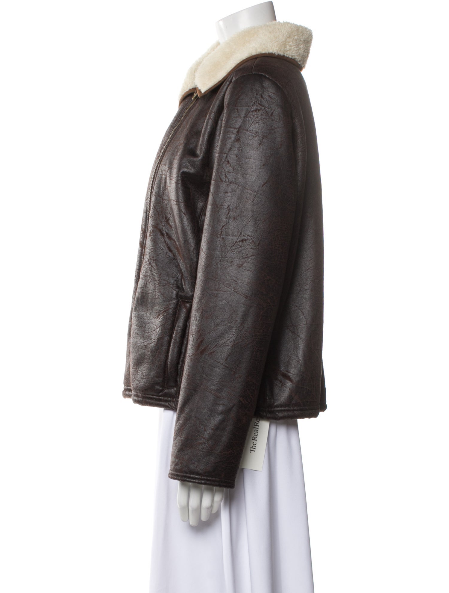 Lauren Ralph Lauren Silk Biker Jacket