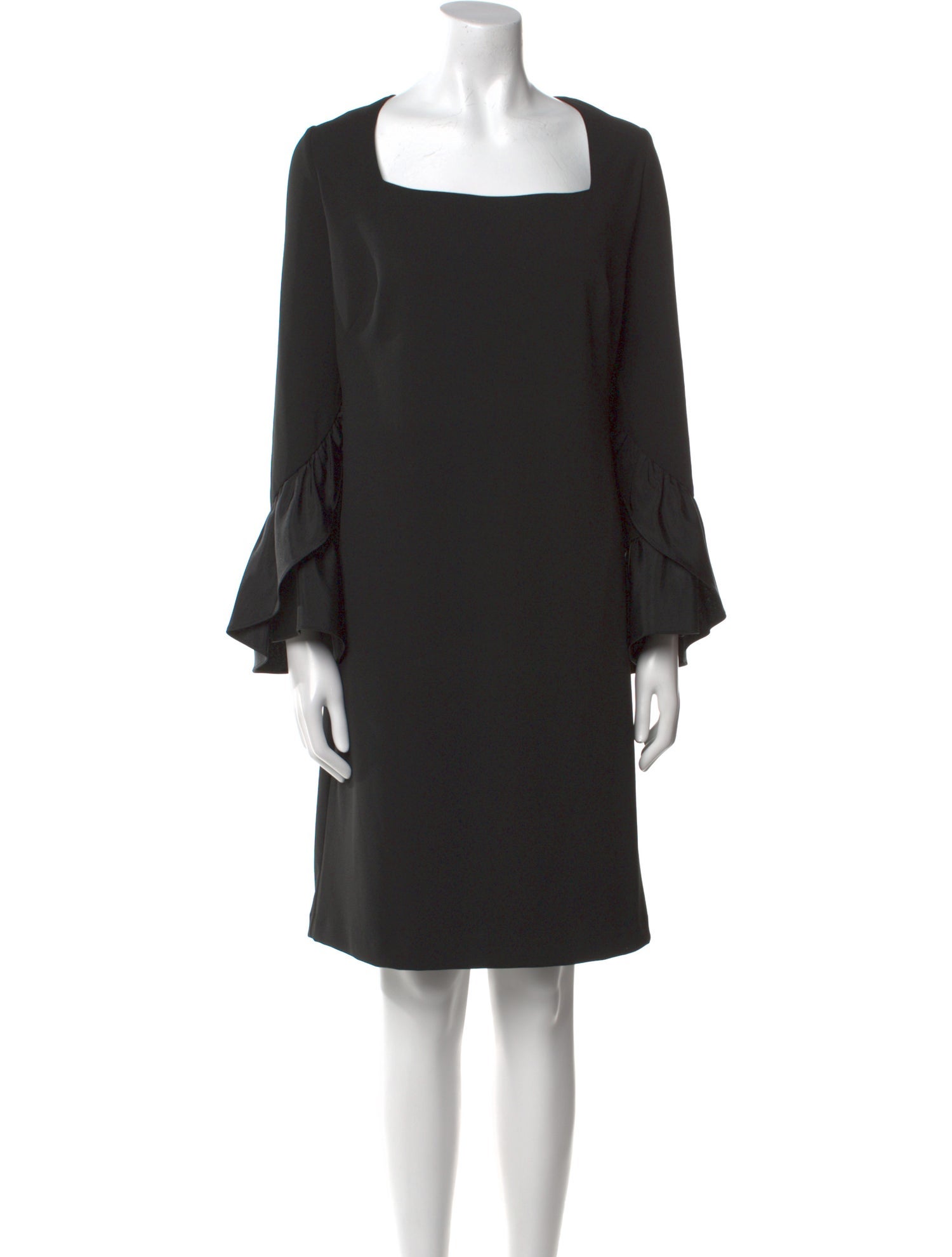 Lauren Ralph Lauren Square Neckline Knee-Length Dress