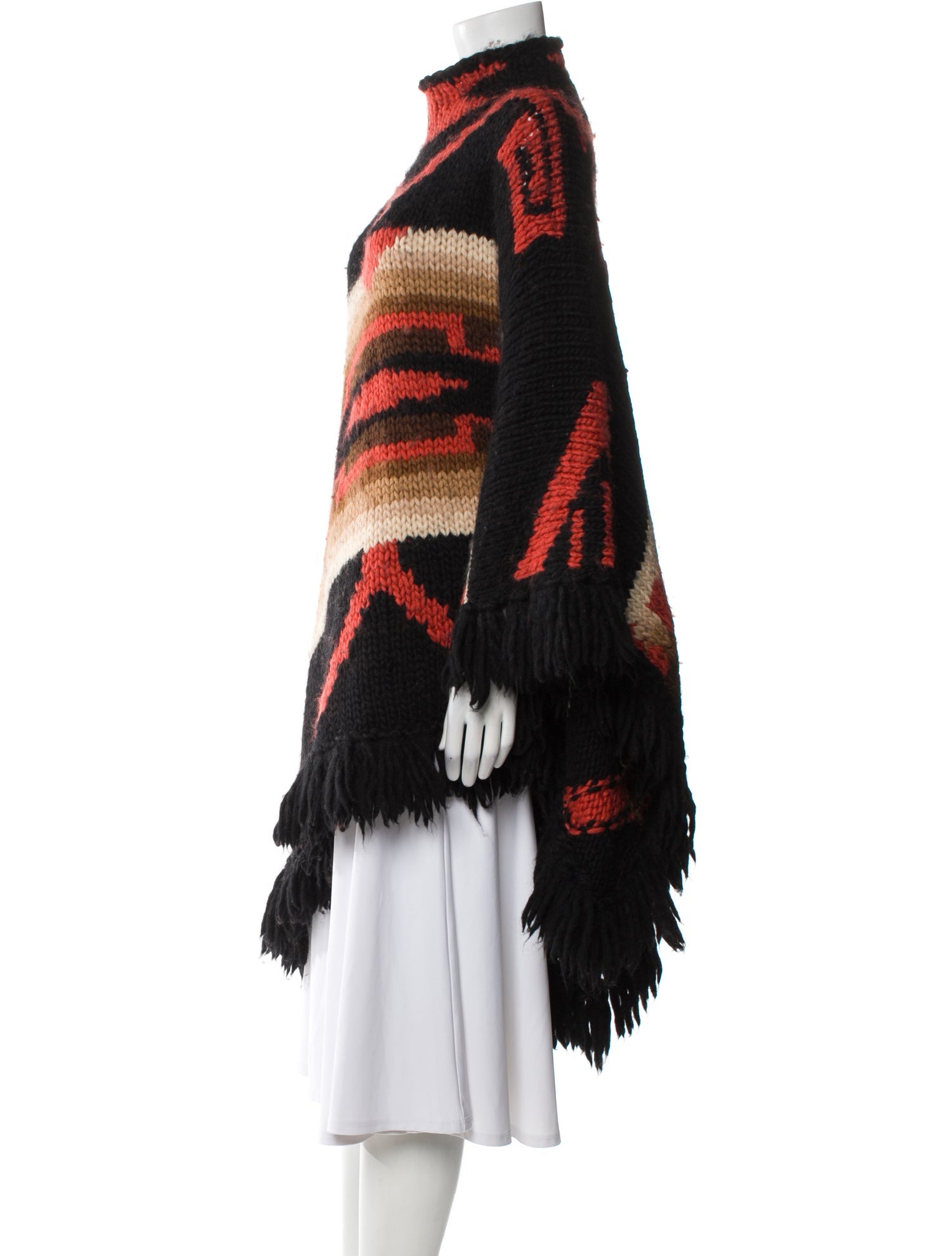 Lauren Ralph Lauren Wool Printed Sweater