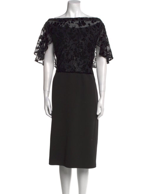 Lauren Ralph Lauren Nylon Midi Length Dress