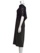Lauren Ralph Lauren Nylon Midi Length Dress