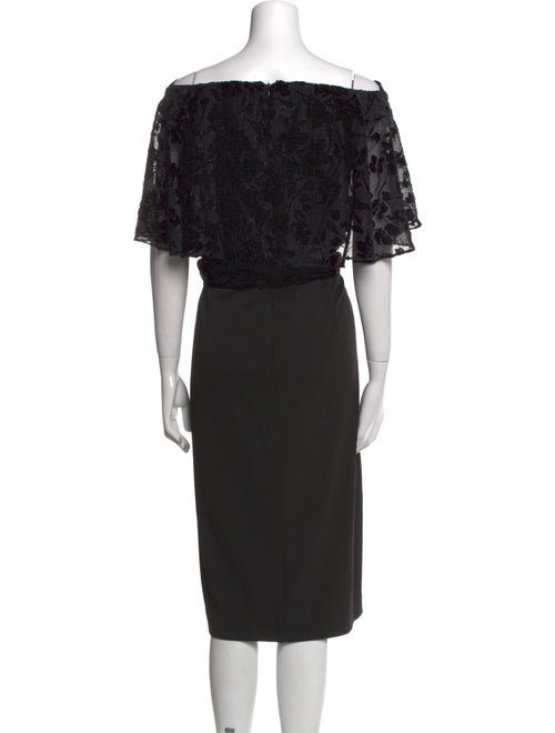 Lauren Ralph Lauren Nylon Midi Length Dress