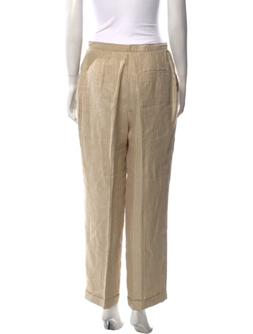 Lauren Ralph Lauren Linen Straight Leg Pants