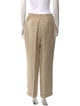 Lauren Ralph Lauren Linen Straight Leg Pants