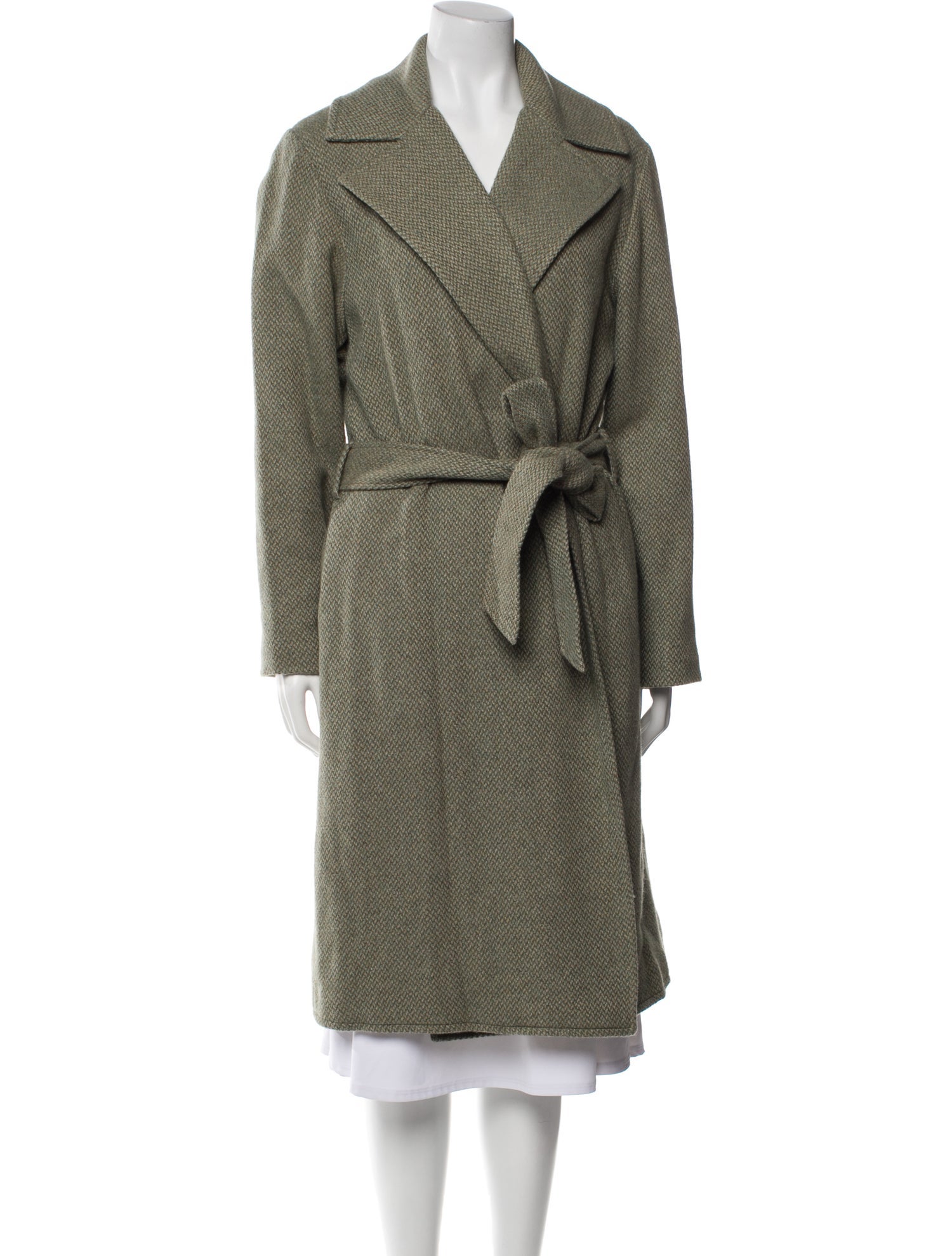 Lauren Ralph Lauren Wool Faux Fur Coat