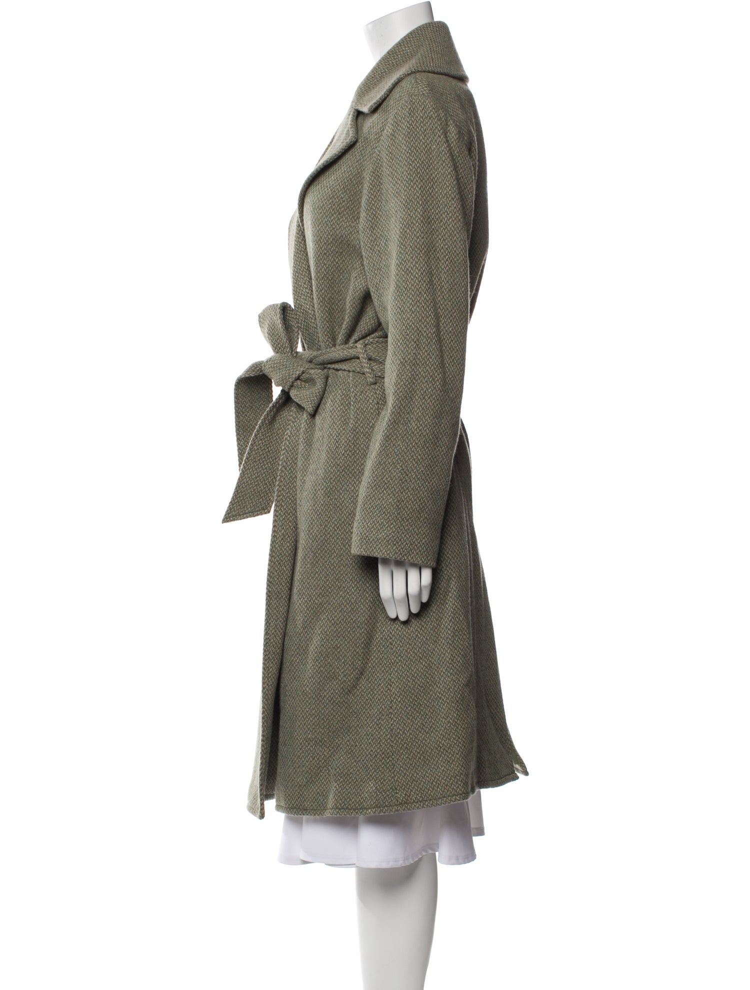 Lauren Ralph Lauren Wool Faux Fur Coat