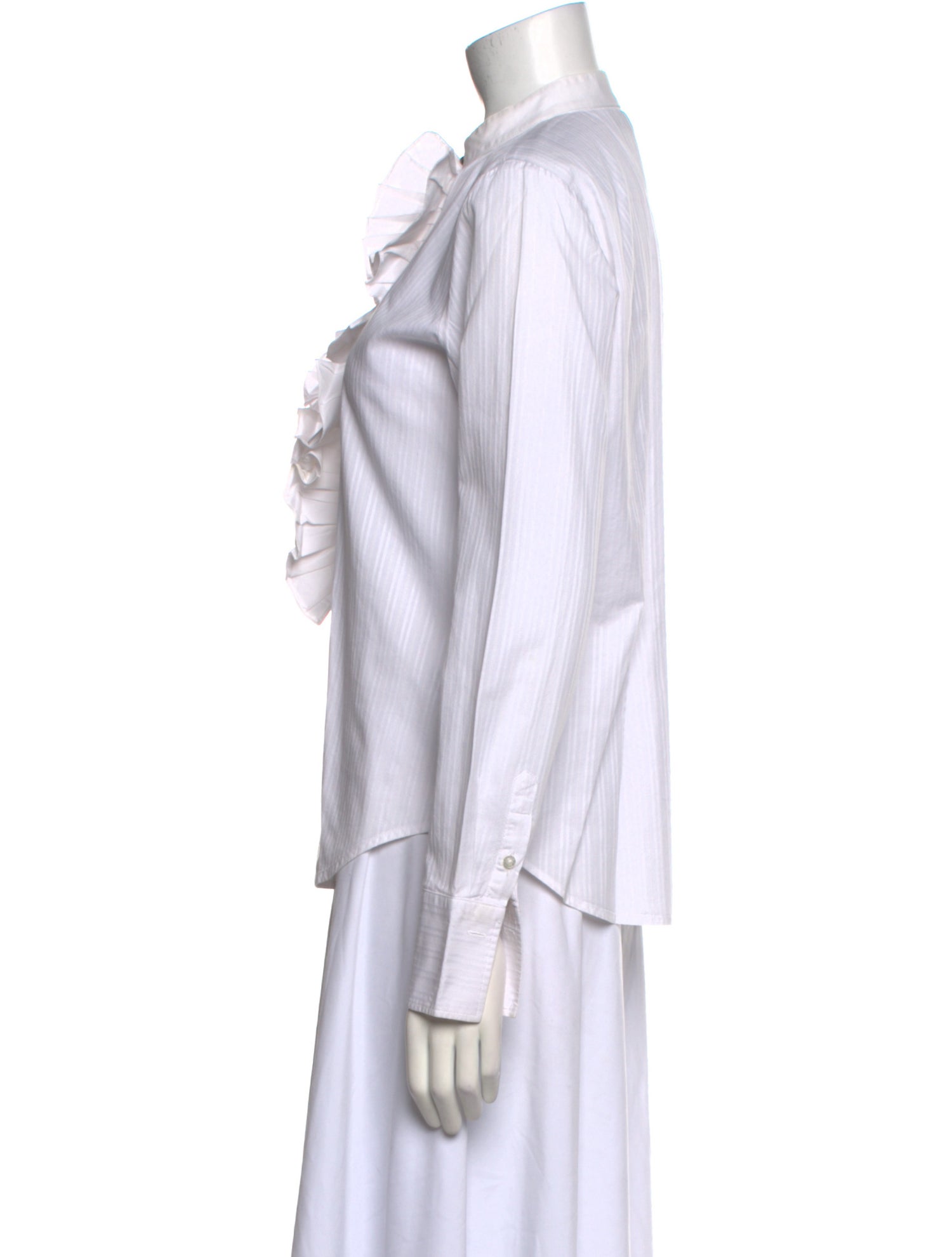 Lauren Ralph Lauren Long Sleeve Button-Up Top