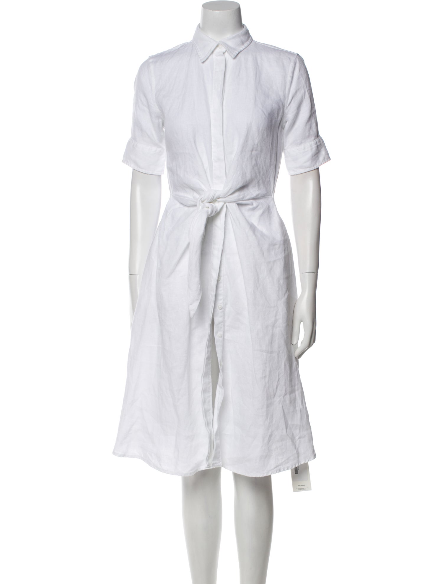 Lauren Ralph Lauren Linen Midi Length Dress