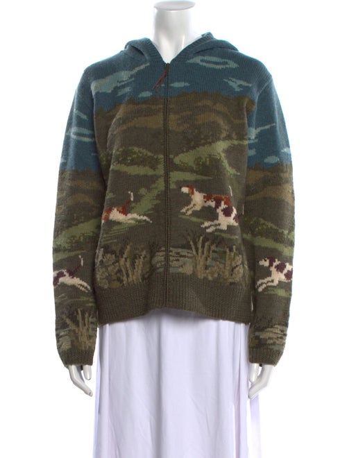 Lauren Ralph Lauren Lambswool Printed Sweater