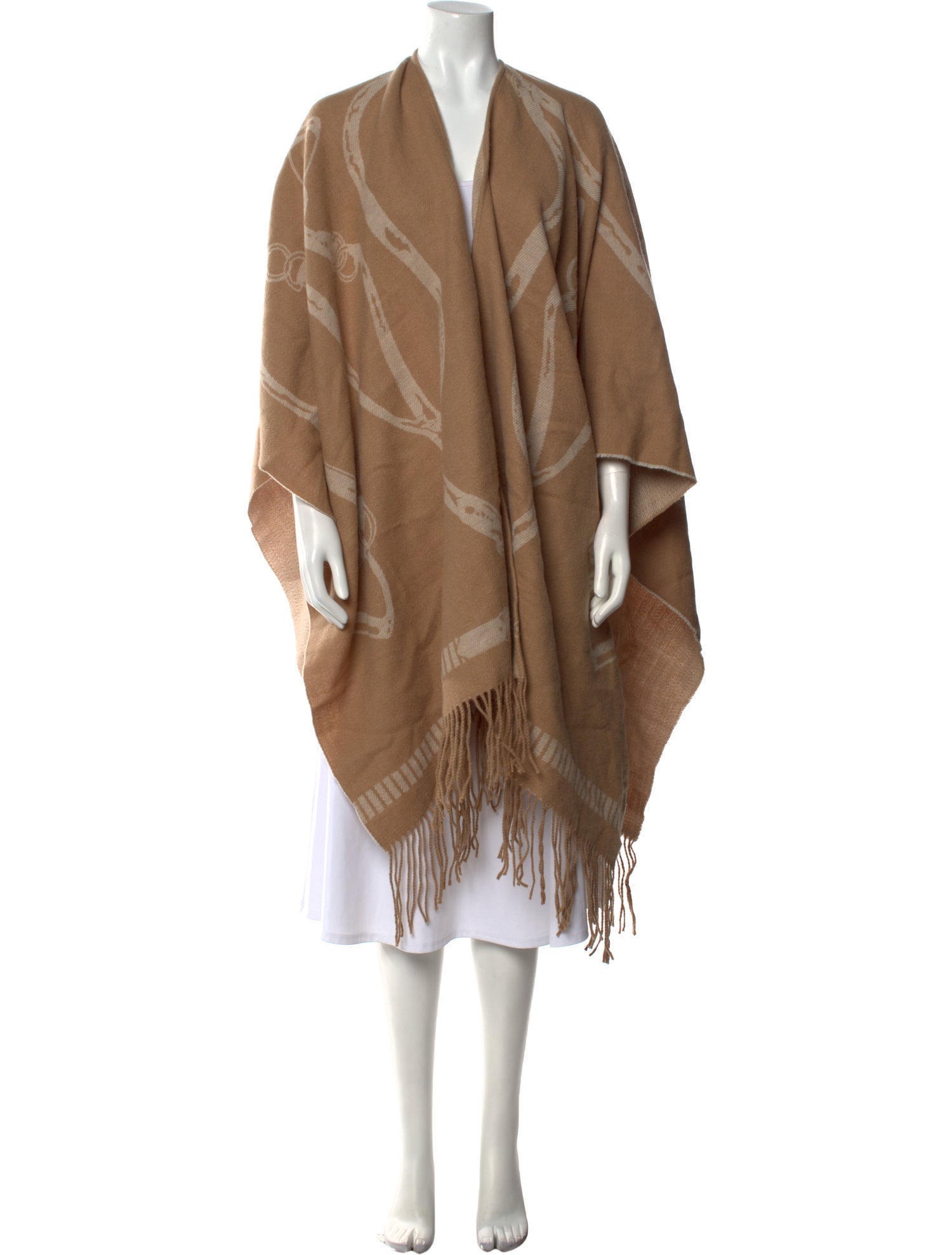 Lauren Ralph Lauren Striped Open Front Sweater