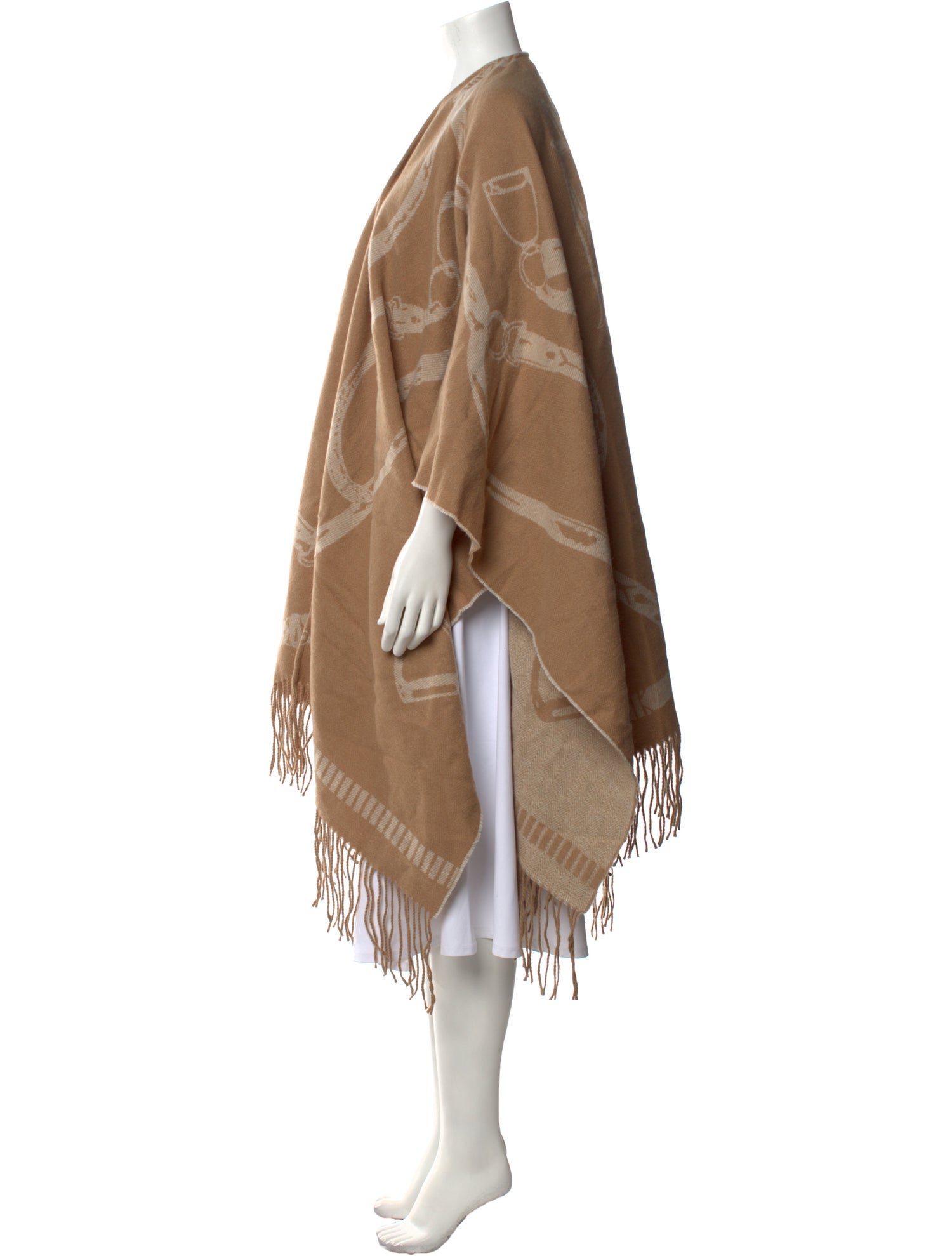 Lauren Ralph Lauren Striped Open Front Sweater