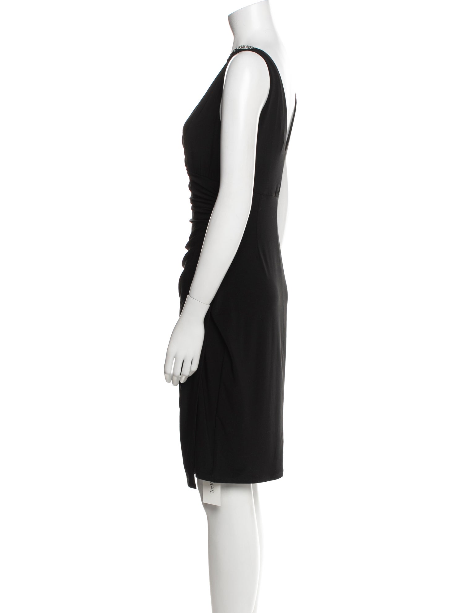 Lauren Ralph Lauren V-Neck Knee-Length Dress