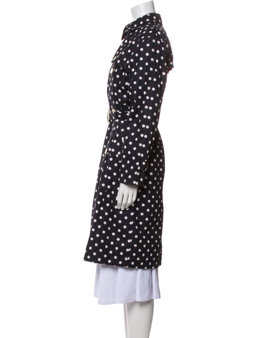 Lauren Ralph Lauren Polka Dot Print Trench Coat