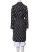 Lauren Ralph Lauren Polka Dot Print Trench Coat
