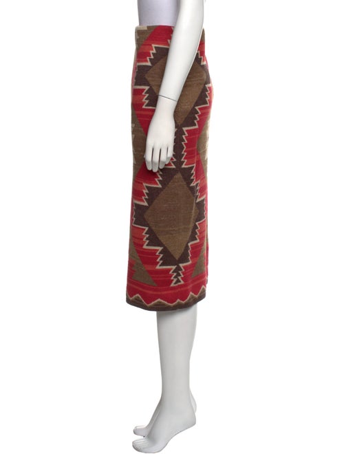 Lauren Ralph Lauren Printed Midi Length Skirt