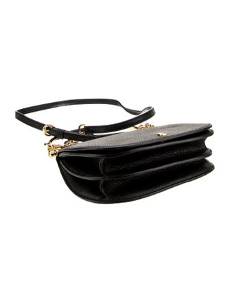 Lauren Ralph Lauren Leather Top Handle Bag