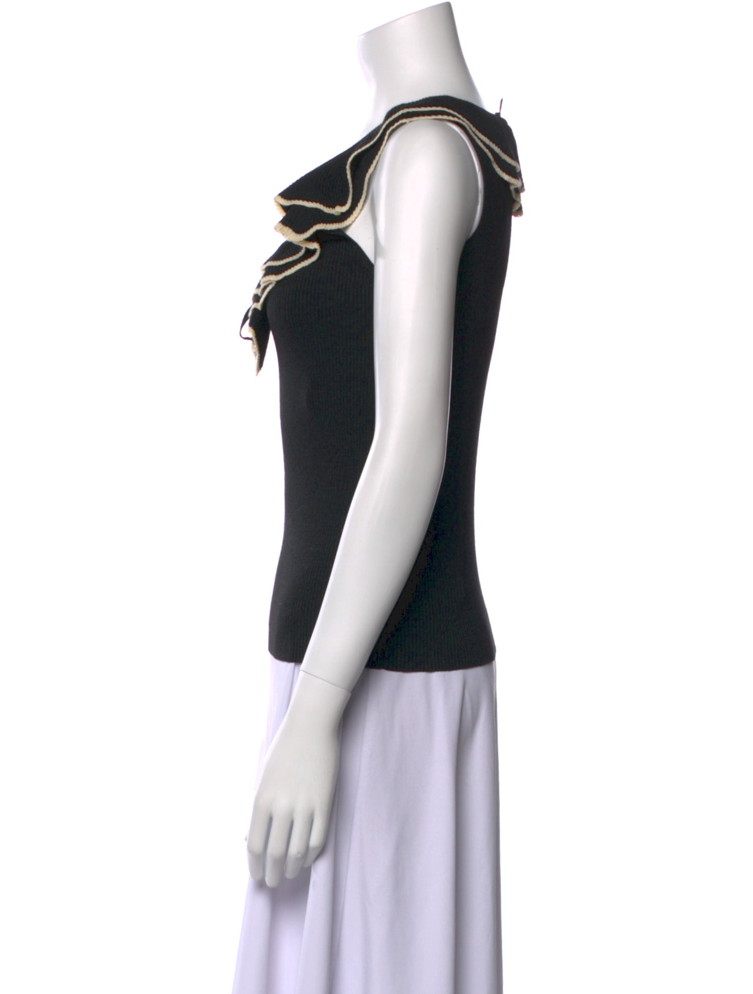 Lauren Ralph Lauren Silk Scoop Neck Top