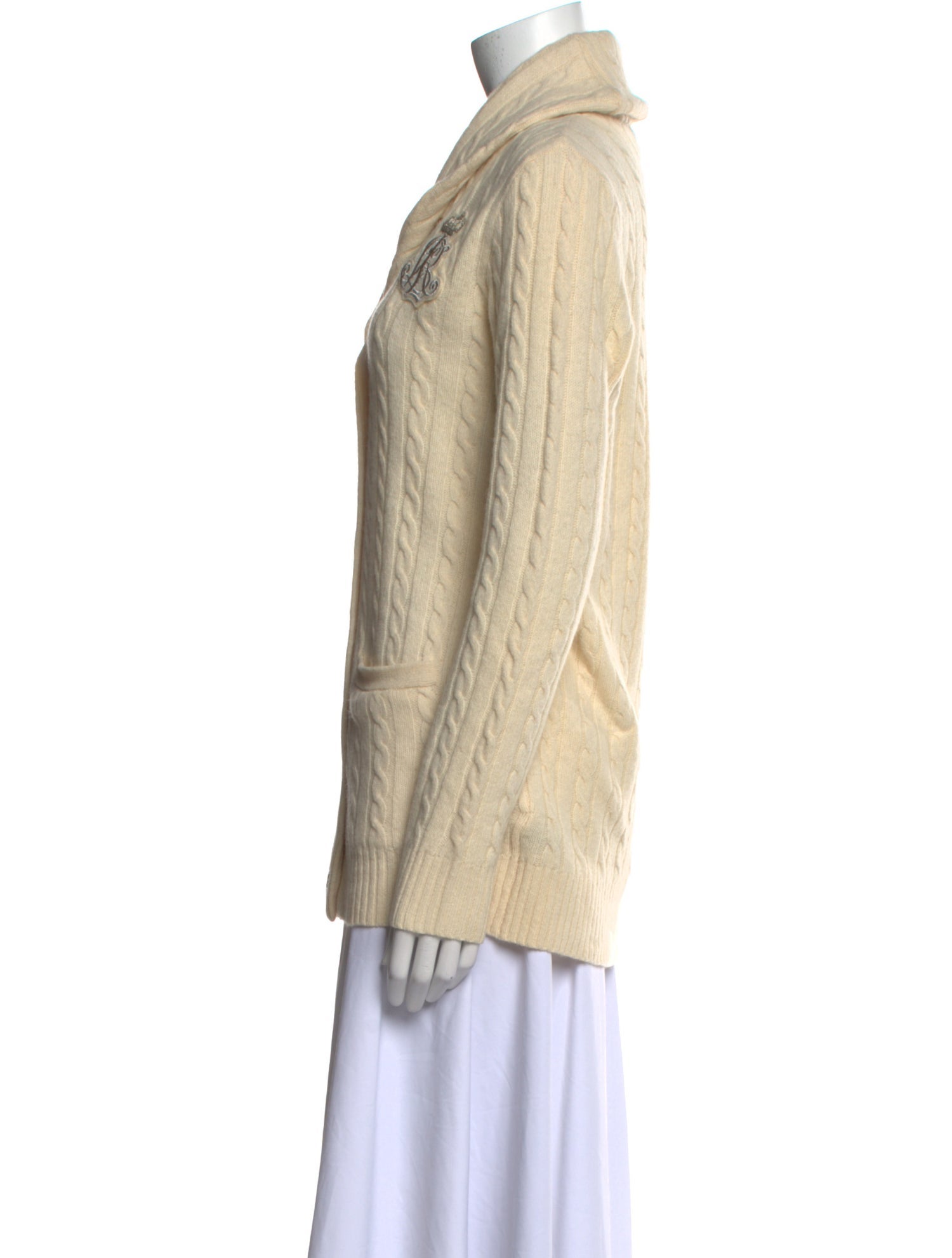 Lauren Ralph Lauren Wool V-Neck Sweater