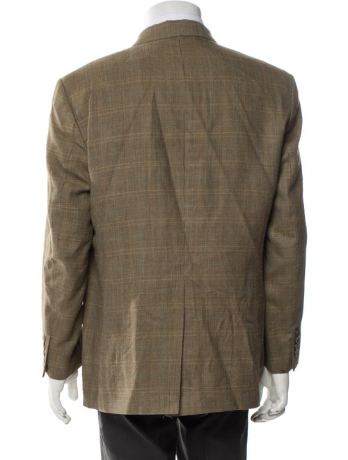 Lauren Ralph Lauren Silk Plaid Print Blazer