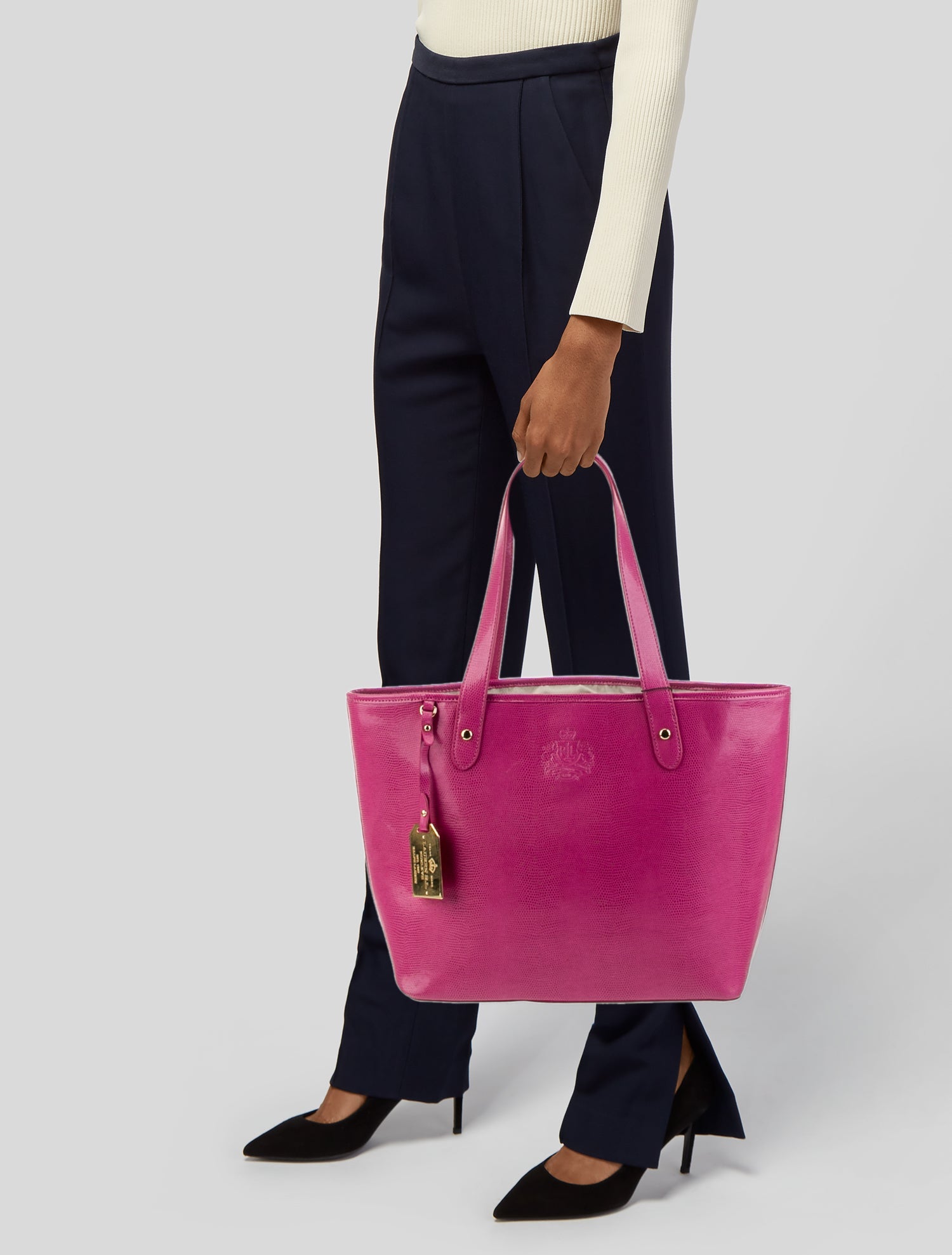 Lauren Ralph Lauren Leather Tote