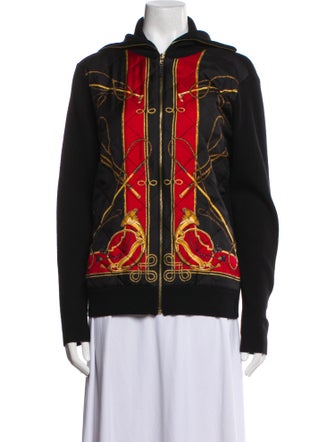 Lauren Ralph Lauren Silk Printed Jacket