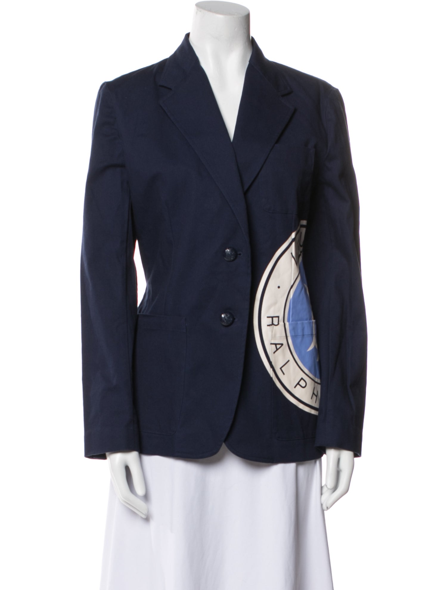 Lauren Ralph Lauren Graphic Print Blazer