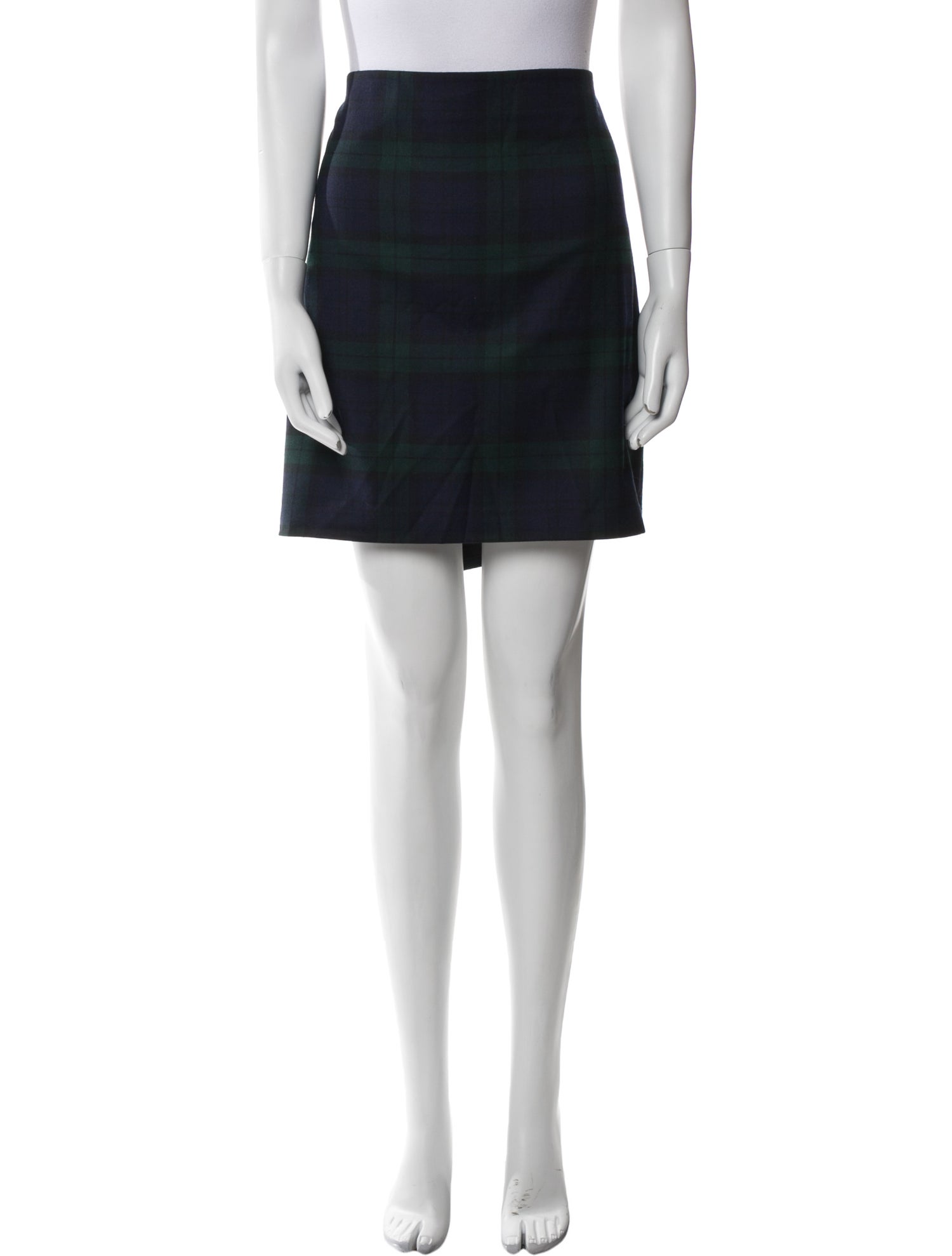 Lauren Ralph Lauren Plaid Print Mini Skirt w/ Tags