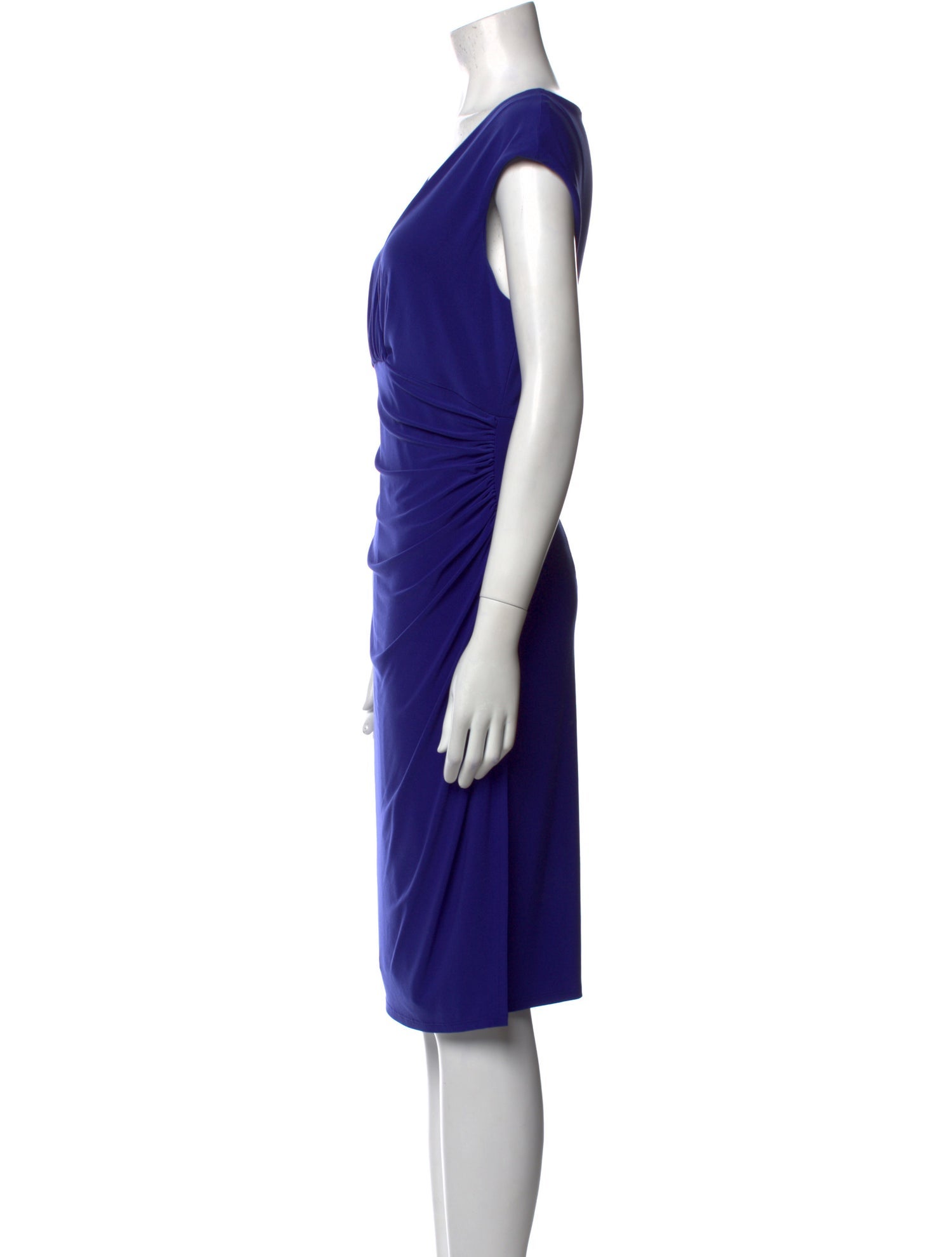 Lauren Ralph Lauren V-Neck Knee-Length Dress