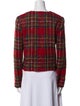Lauren Ralph Lauren Plaid Print Evening Jacket