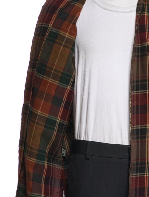 Lauren Ralph Lauren Plaid Print Trucker Jacket