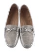 Lauren Ralph Lauren Leather Bow Accents Loafers