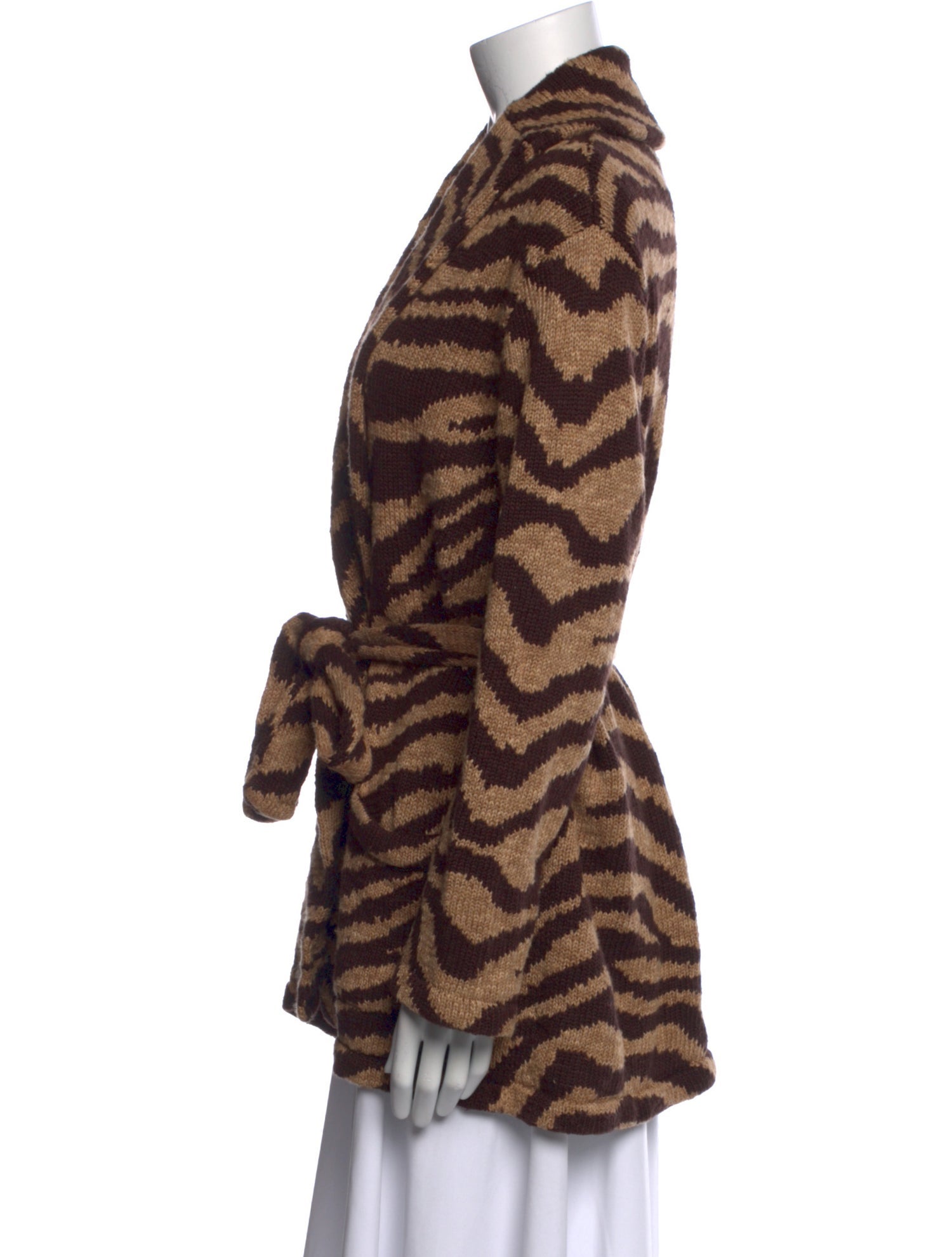 Lauren Ralph Lauren Linen Animal Print Sweater