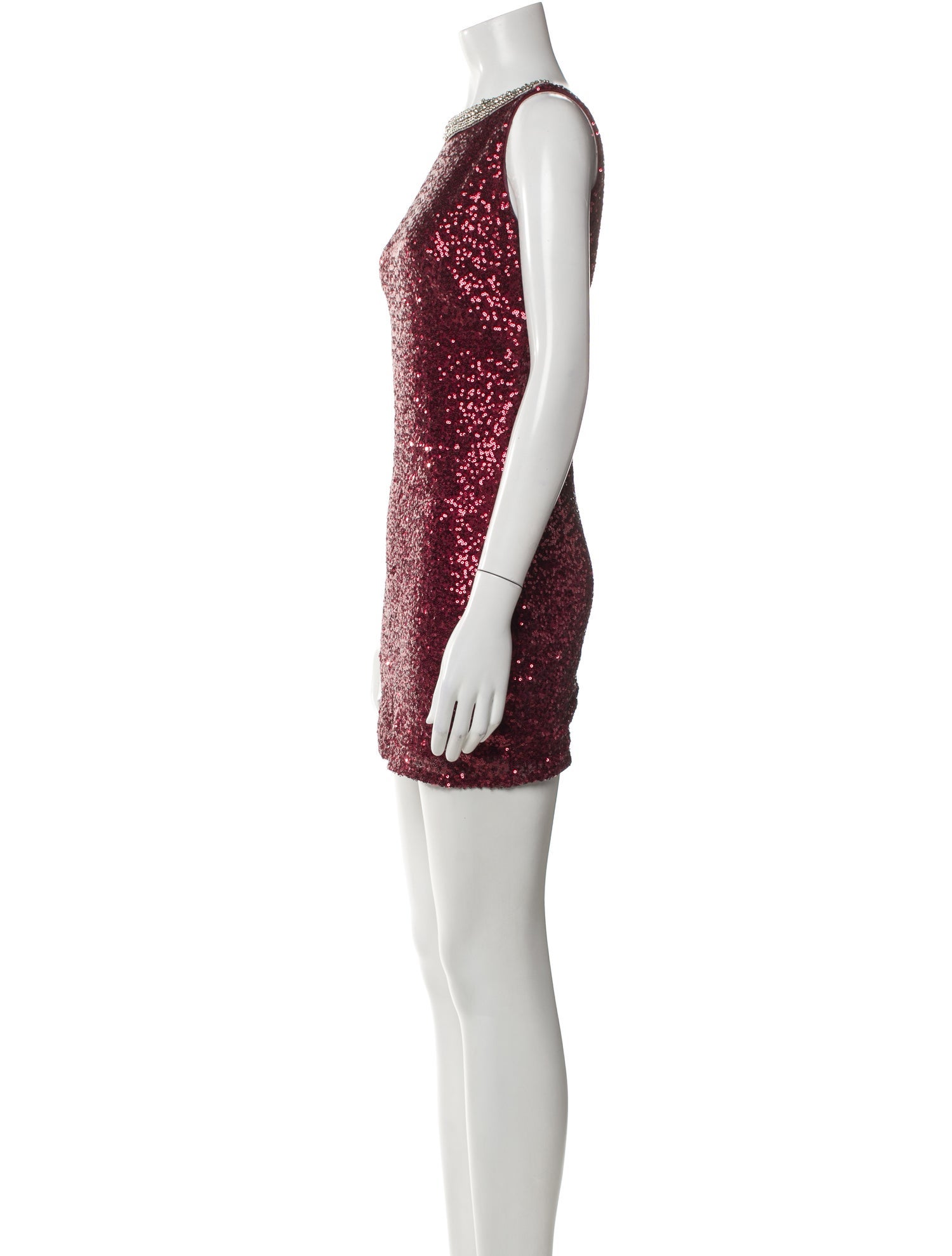 Lauren Ralph Lauren Bateau Neckline Mini Dress