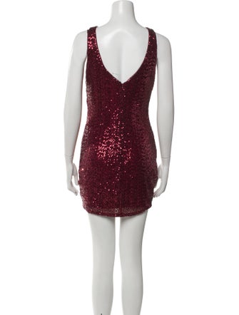 Lauren Ralph Lauren Bateau Neckline Mini Dress