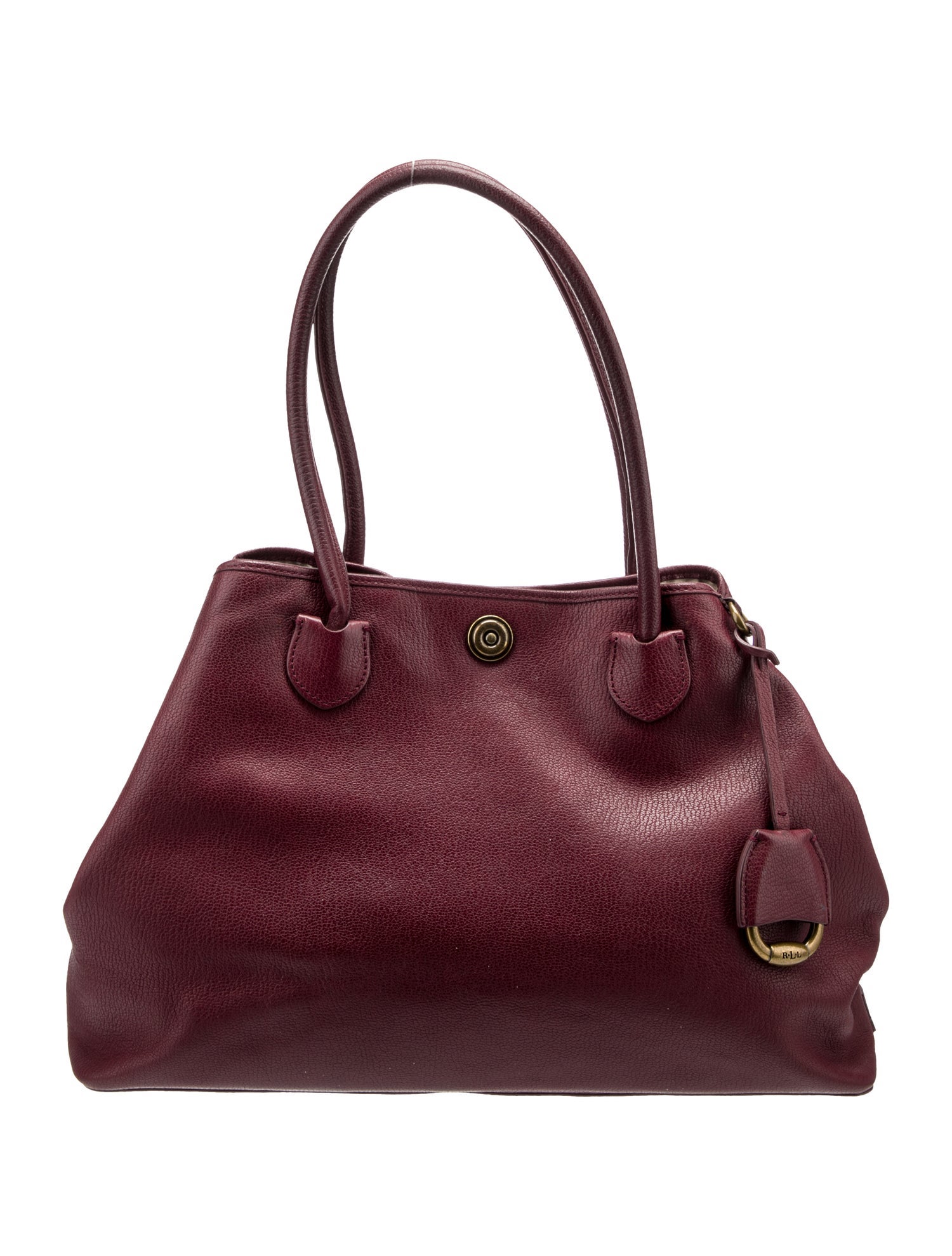 Lauren Ralph Lauren Leather Shoulder Bag