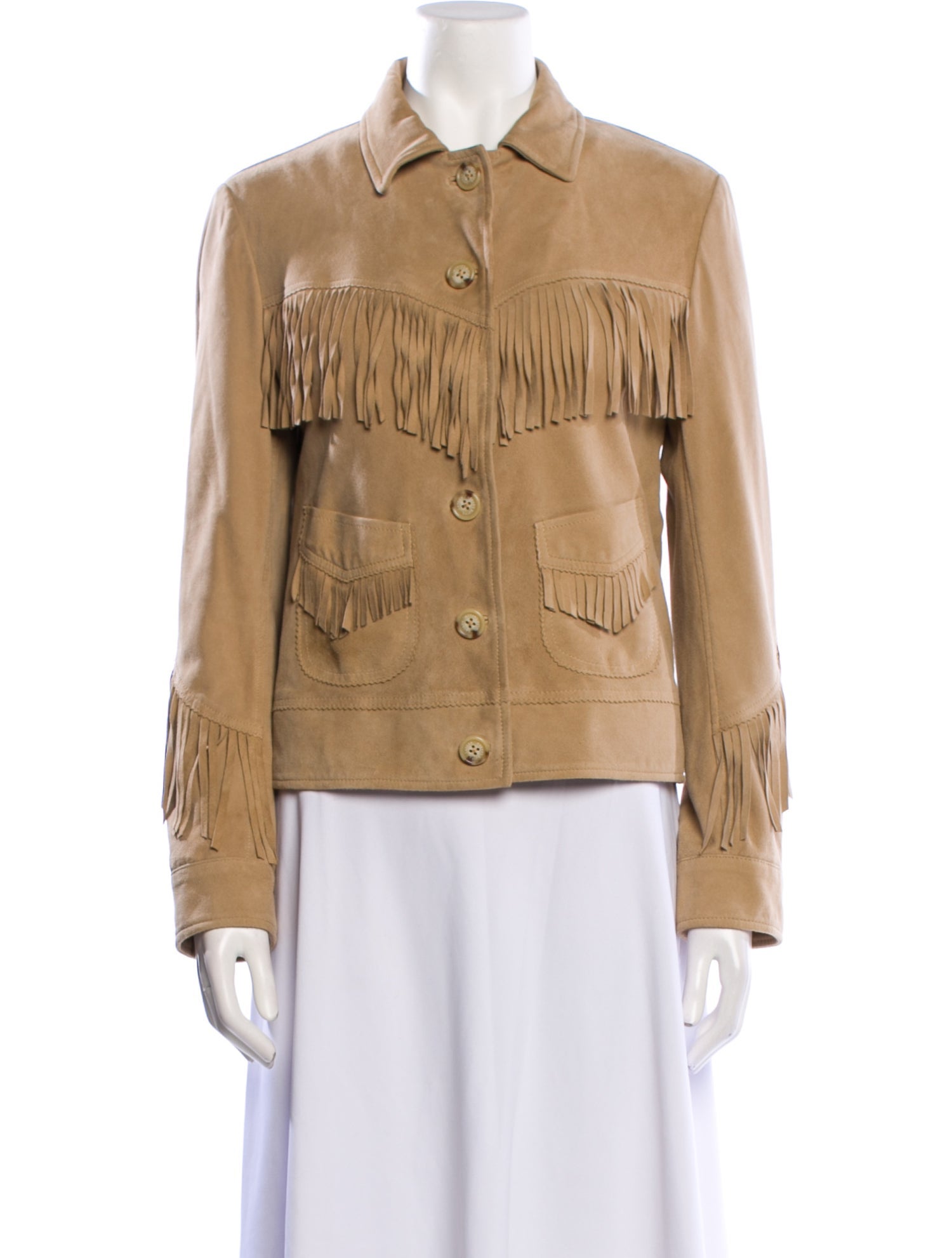 Lauren Ralph Lauren Leather Utility Jacket