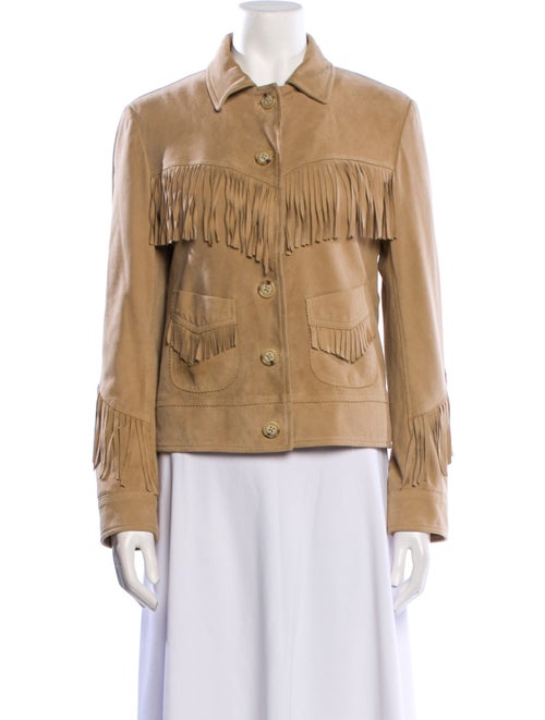 Lauren Ralph Lauren Leather Utility Jacket