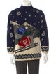 Lauren Ralph Lauren Wool Printed Pullover