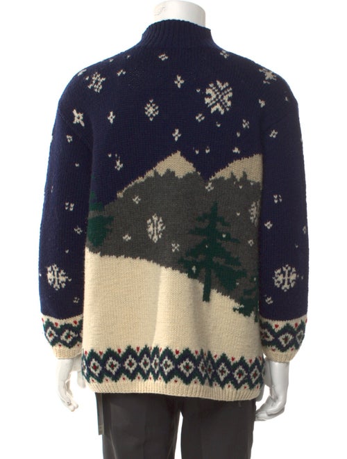 Lauren Ralph Lauren Wool Printed Pullover