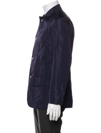 Lauren Ralph Lauren Silk Utility Jacket