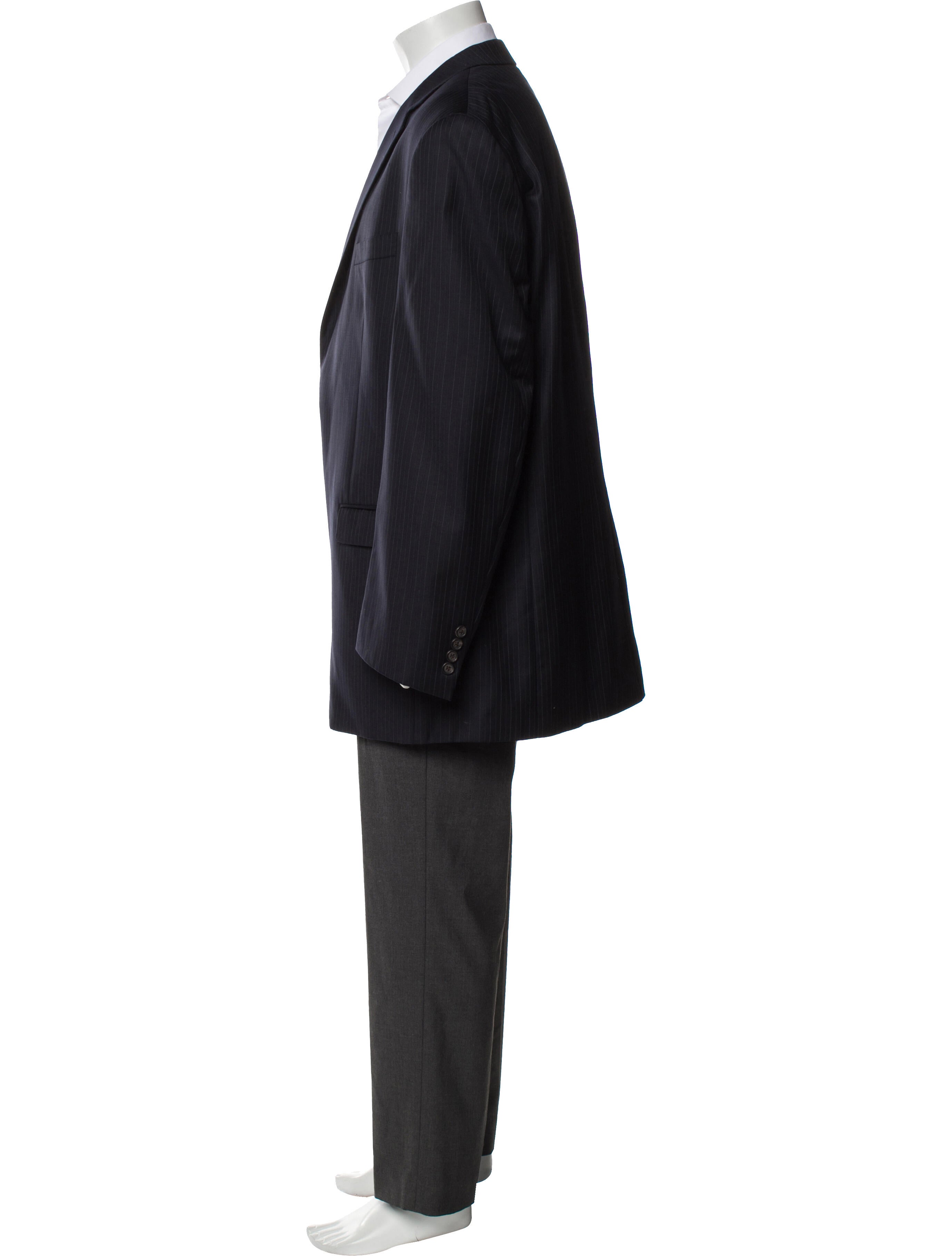 Lauren Ralph Lauren Wool Striped Blazer