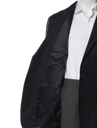 Lauren Ralph Lauren Wool Striped Blazer