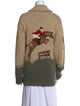 Lauren Ralph Lauren Printed V-Neck Sweater