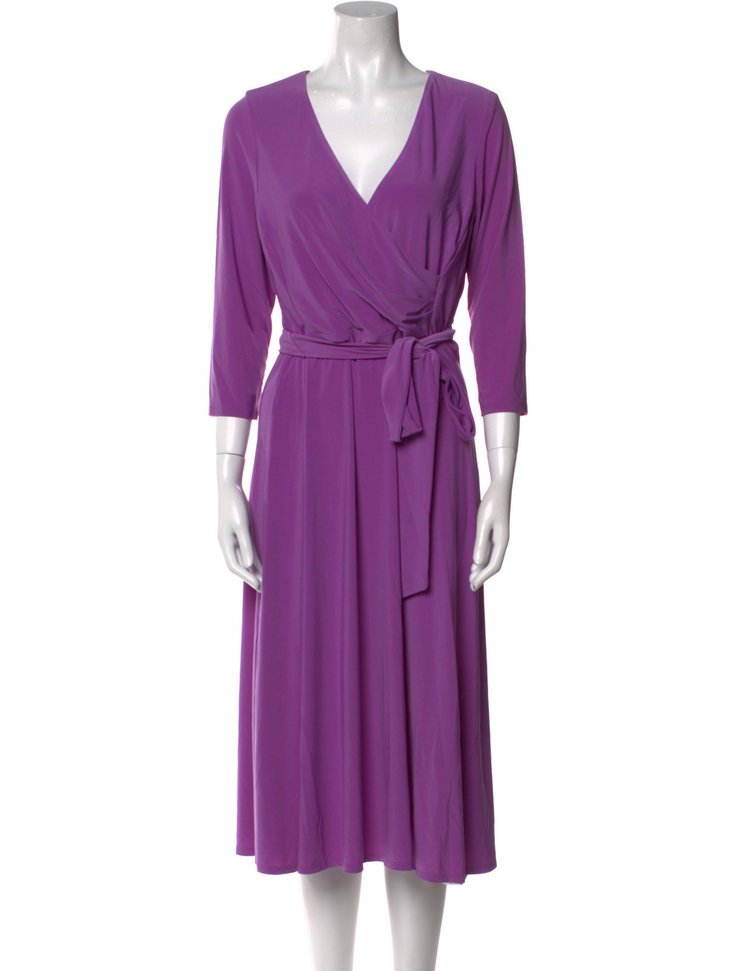 Lauren Ralph Lauren V-Neck Knee-Length Dress
