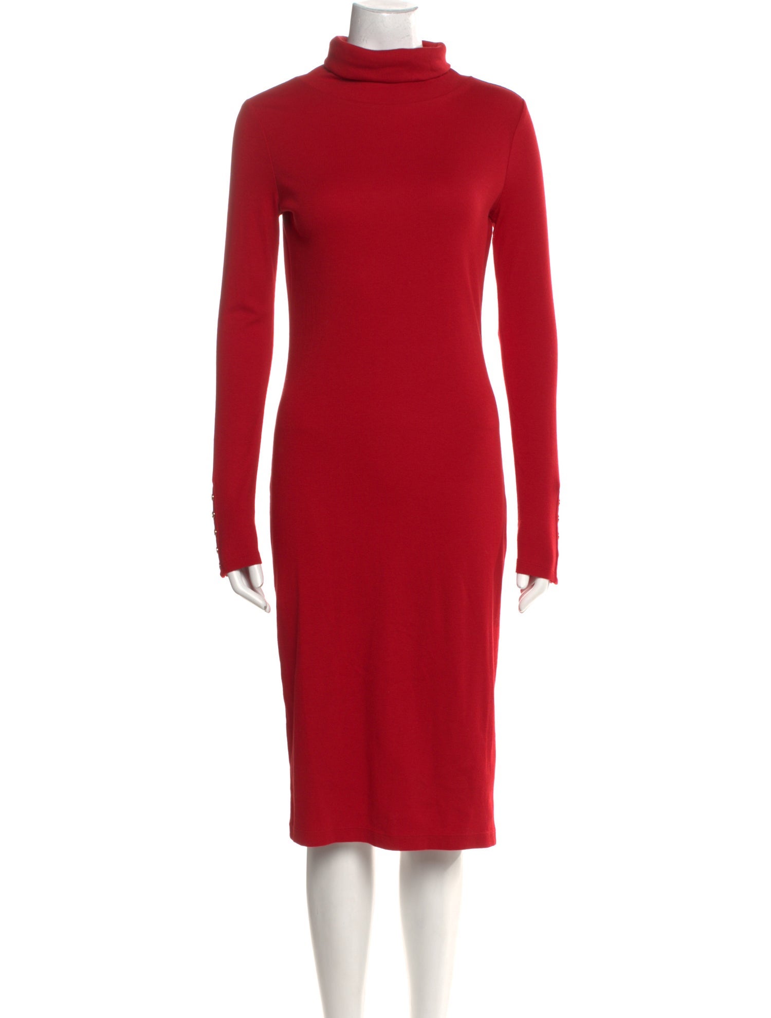 Lauren Ralph Lauren Turtleneck Knee-Length Dress