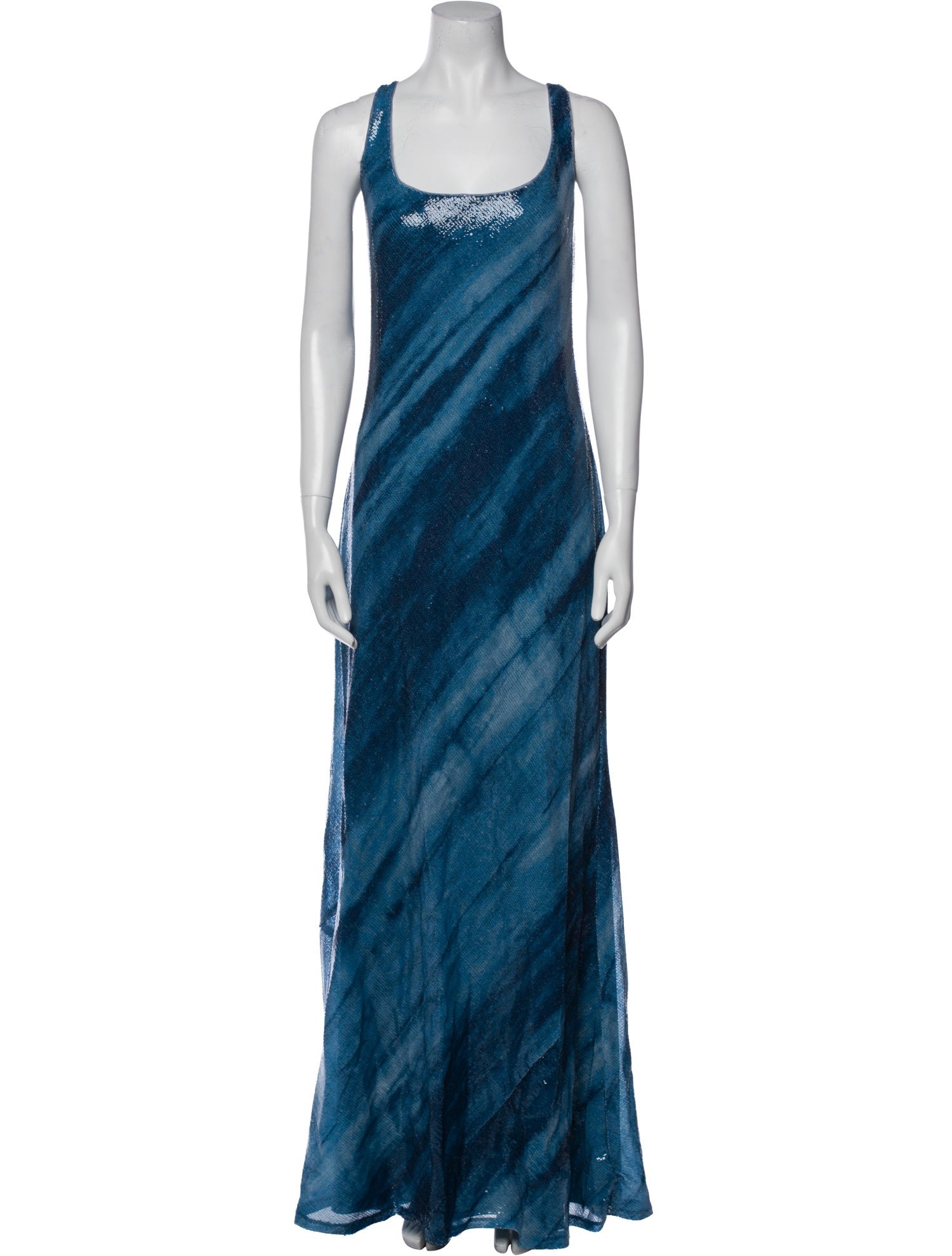 Lauren Ralph Lauren Striped Long Dress