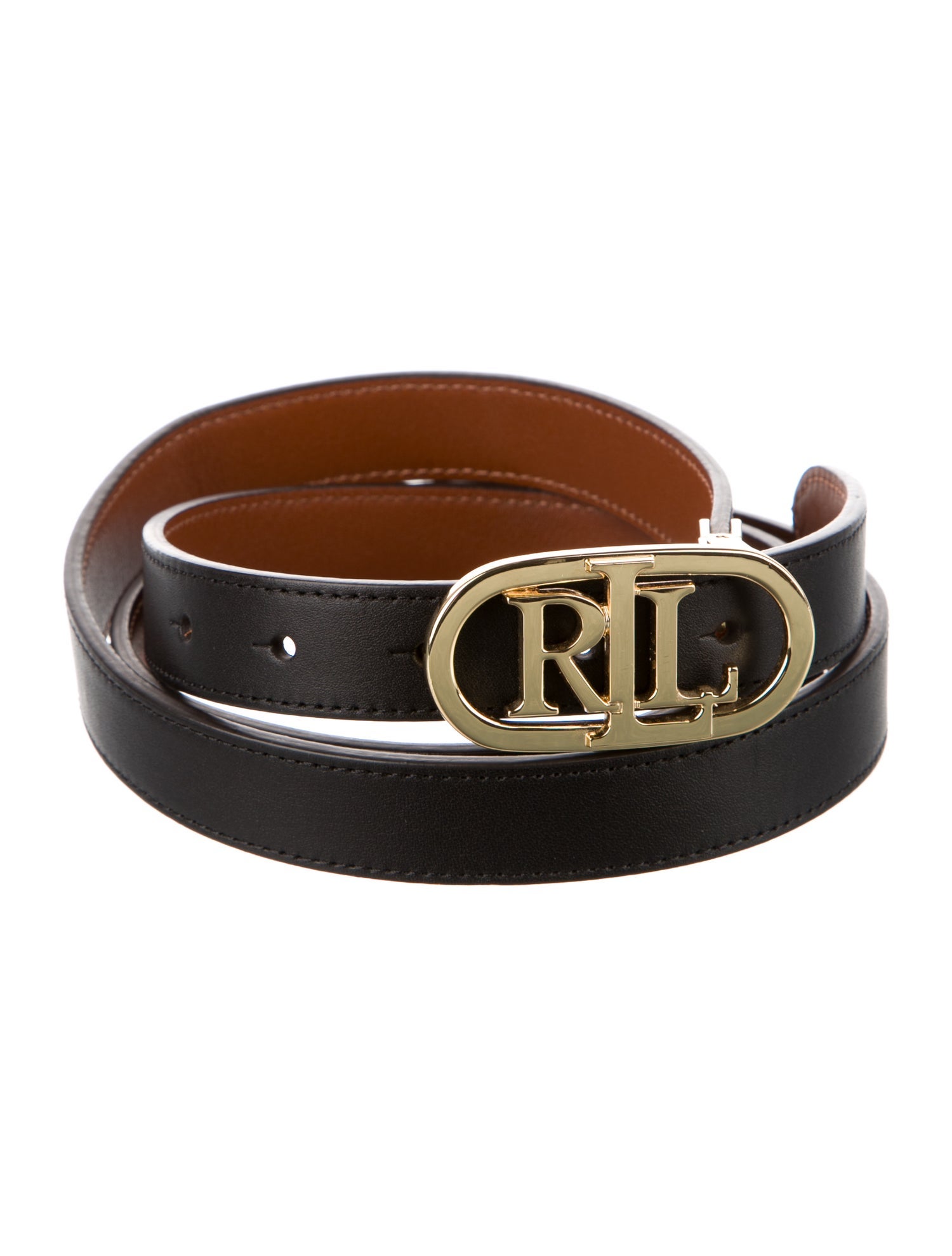 Lauren Ralph Lauren Skinny Leather Belt