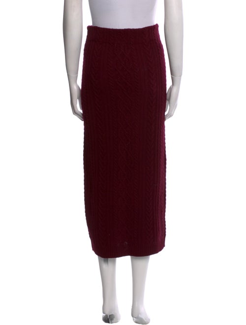 Lauren Ralph Lauren Wool Midi Length Skirt